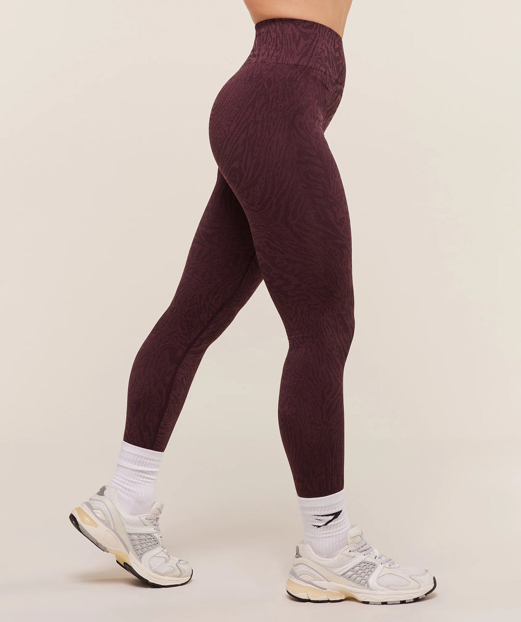 Adapt Animal Seamless Leggings - Cherry Purple/Reset Pink
