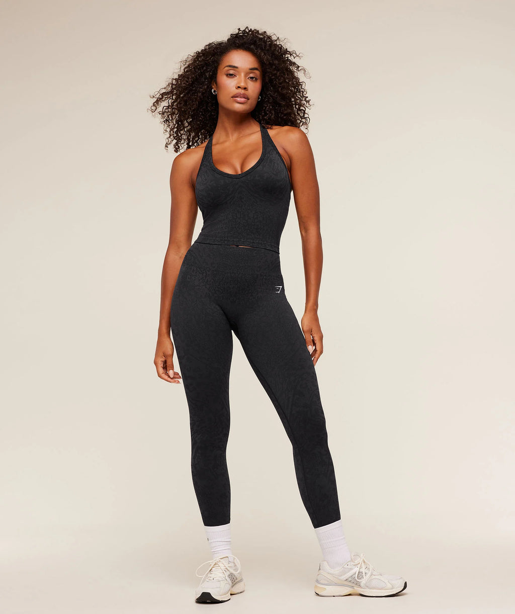 Adapt Animal X Whitney Tank Top with Shelf - Black