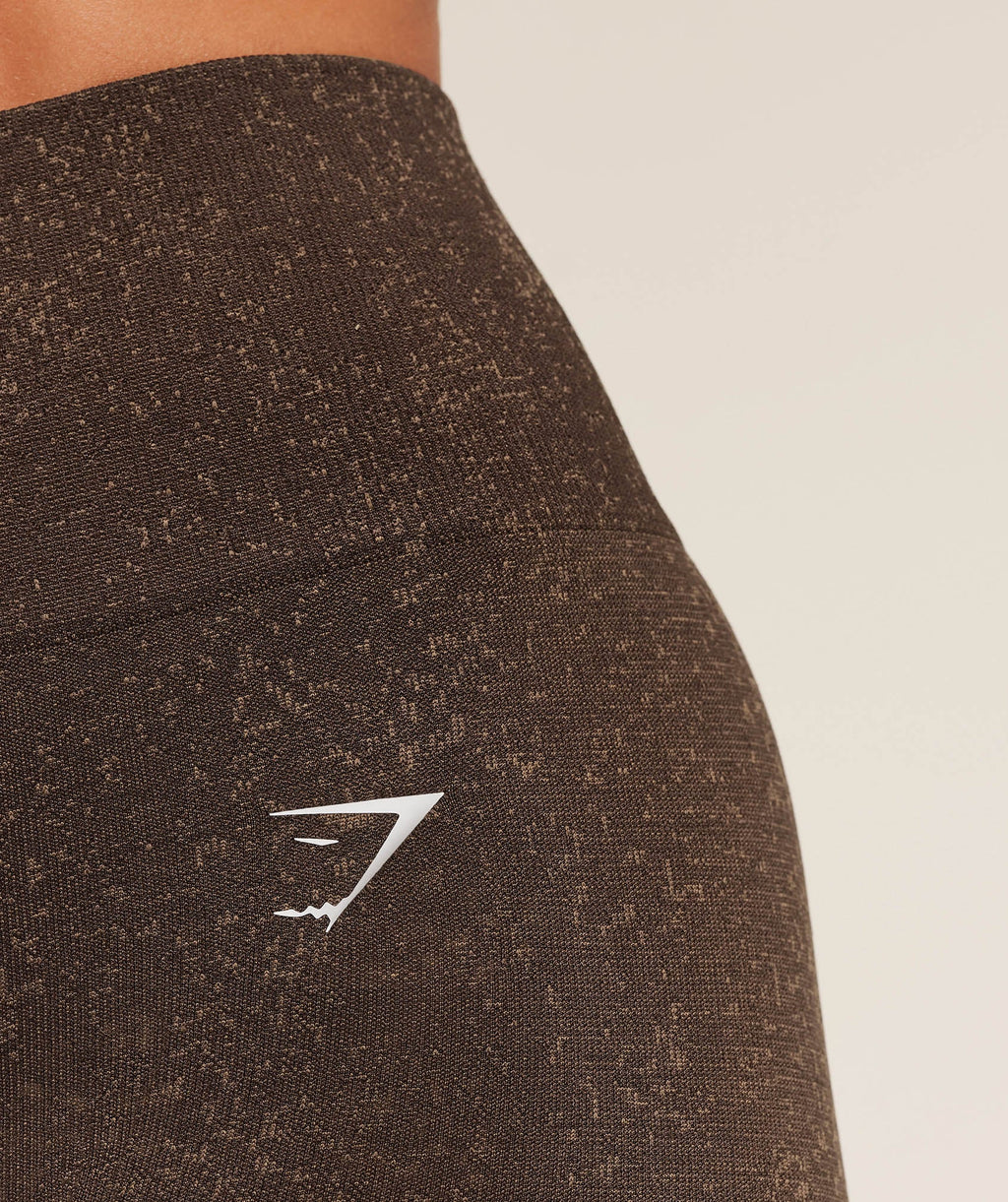 Adapt Fleck Seamless Shorts - Archive Brown