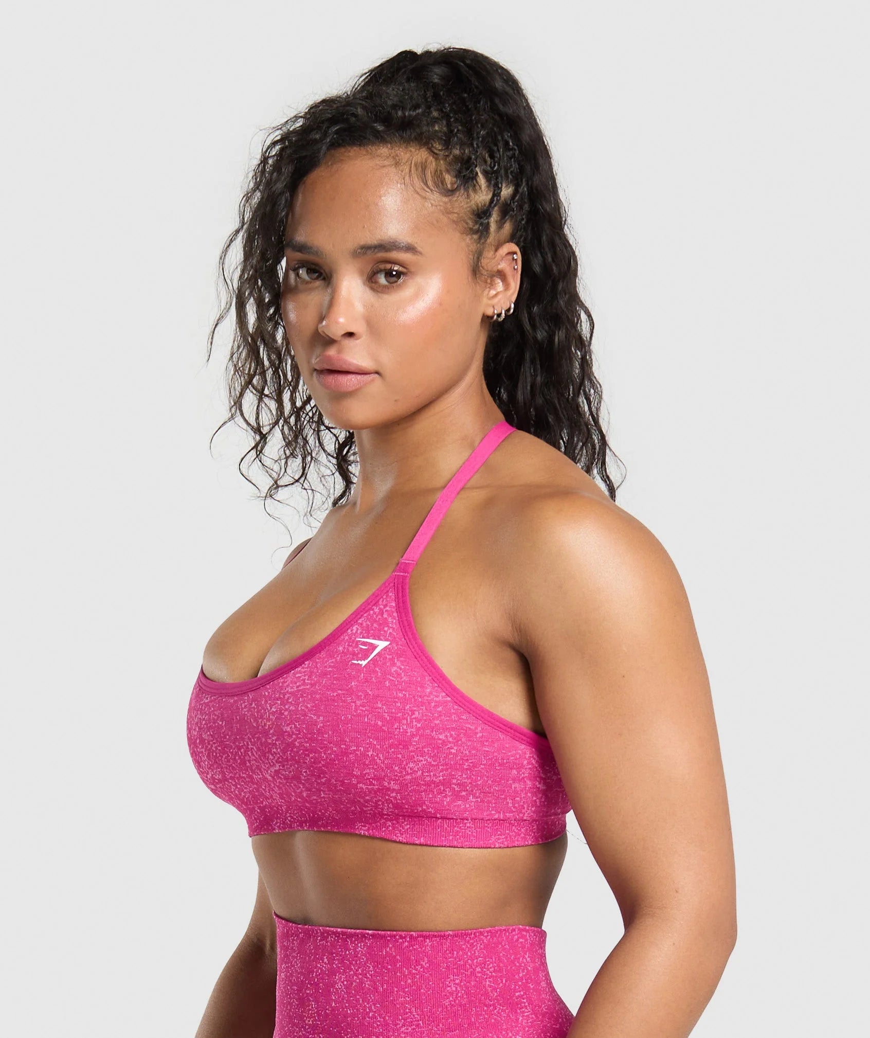 Adapt Fleck T-Back Bra-Sour pink