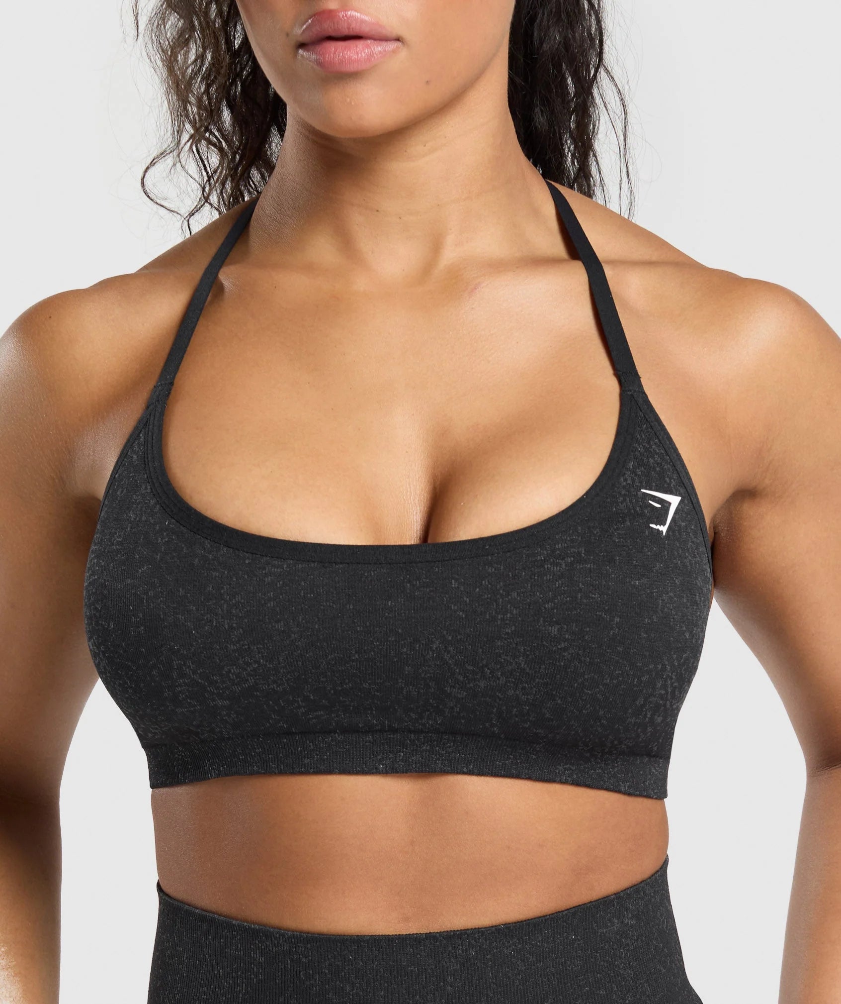 Adapt Fleck T-Back Bra-Black