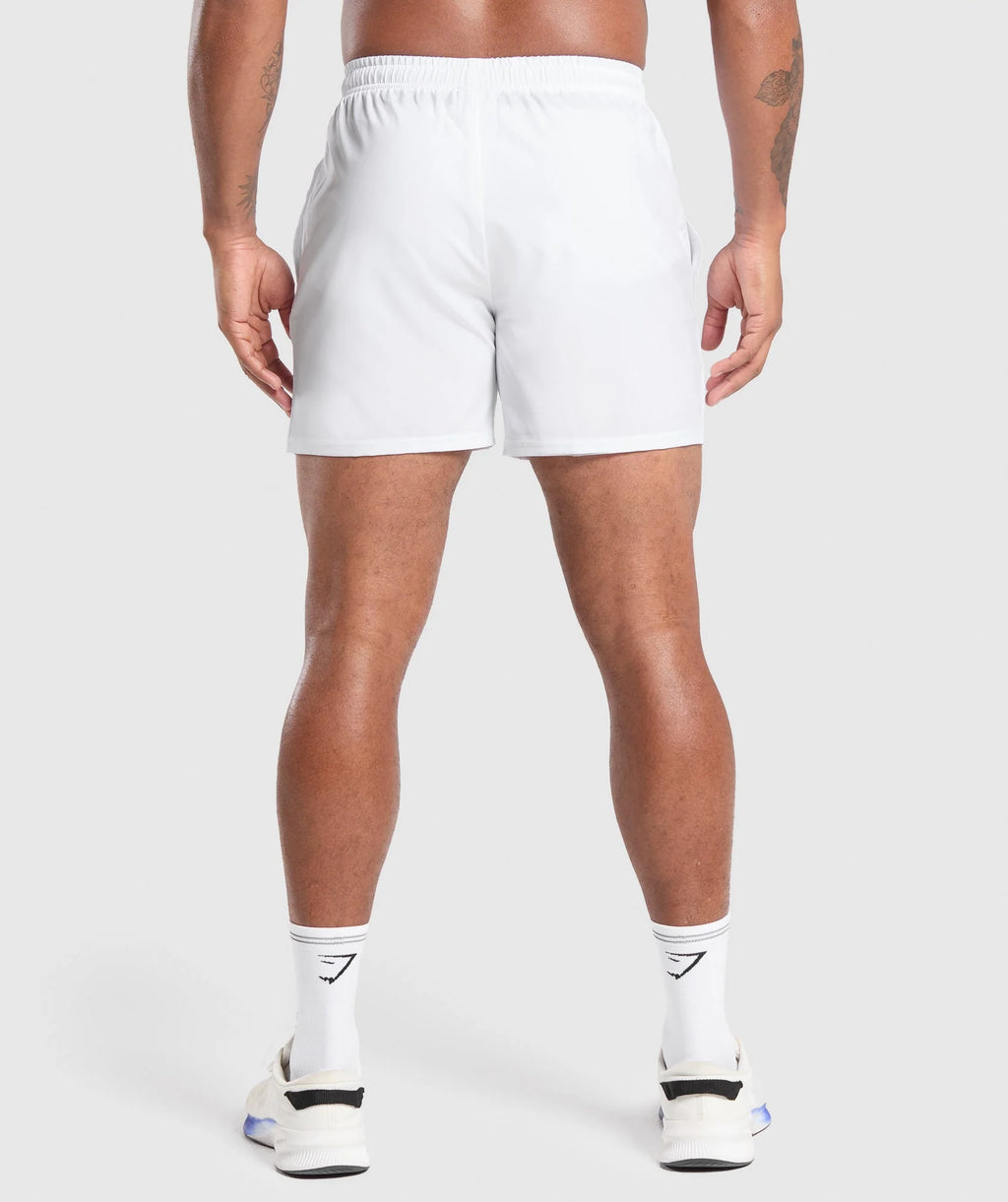 Arrival 5" Shorts - White