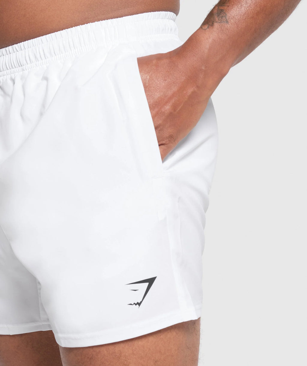 Arrival 5" Shorts - White