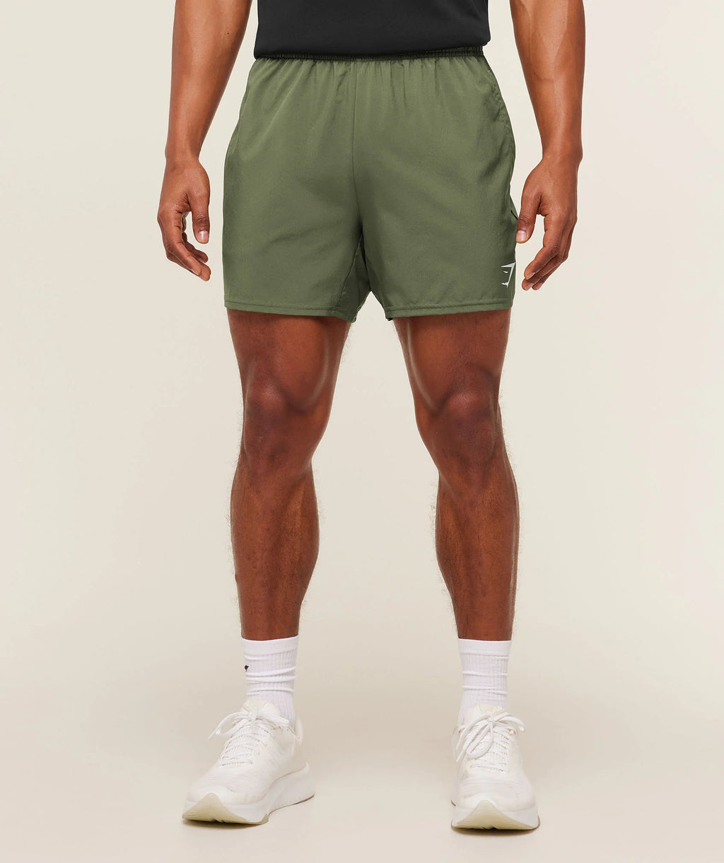 Arrival 5" Shorts - Green