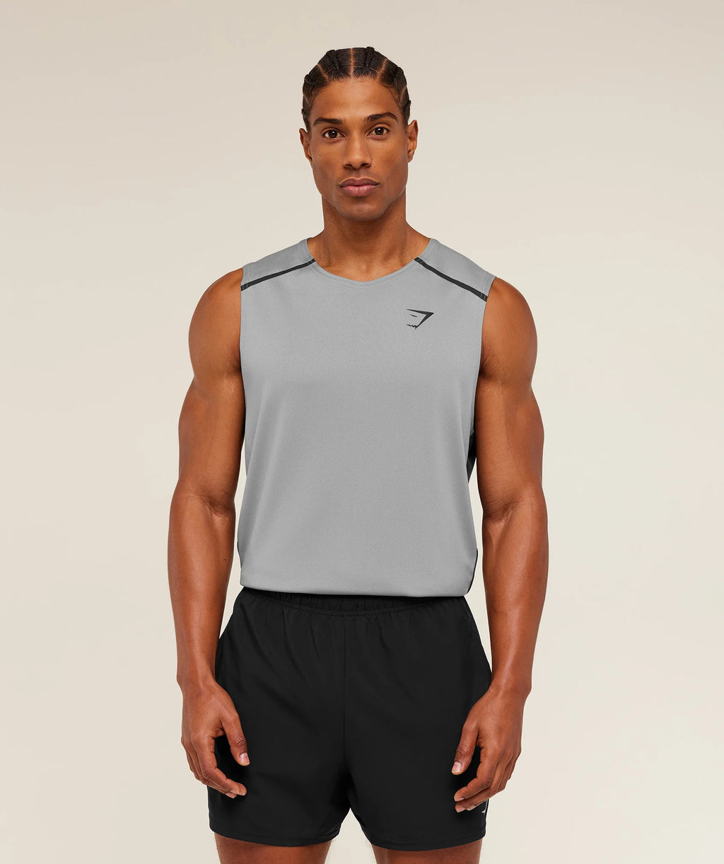 Arrival Contrast Tank - Smokey Grey / Onyx Grey