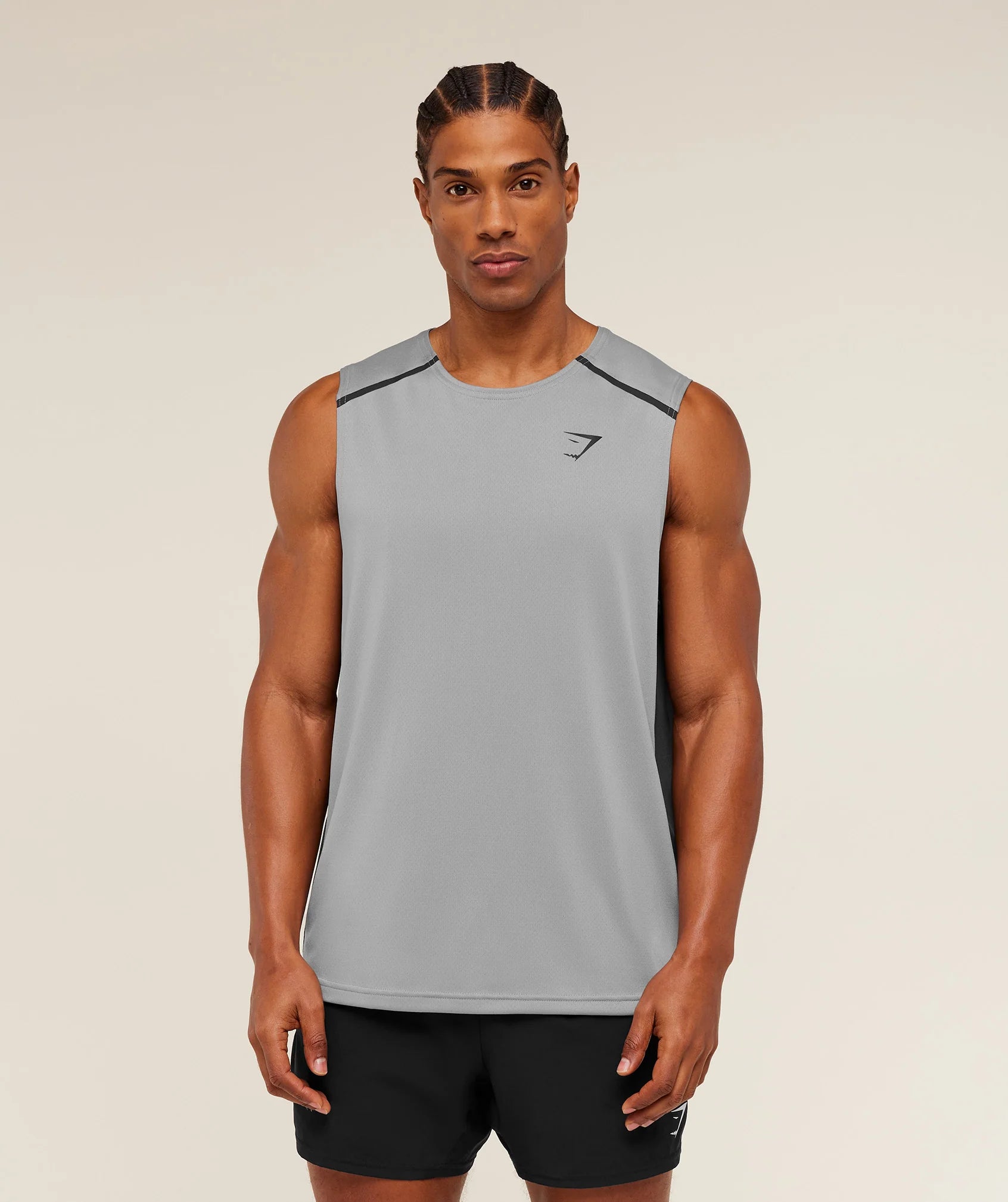 Arrival Contrast Tank - Smokey Grey / Onyx Grey