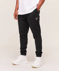 Arrival Knit Block Joggers - Black