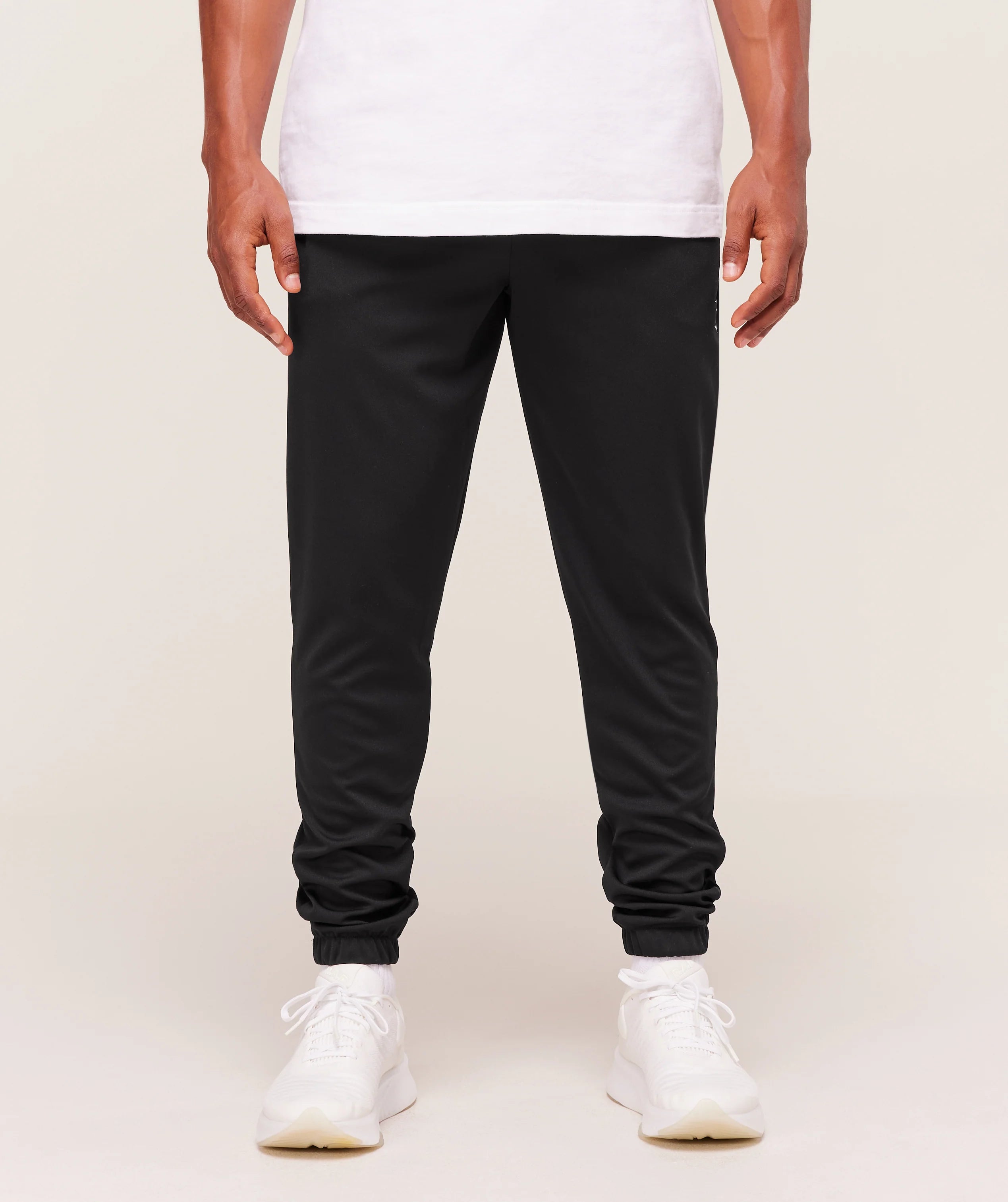 Arrival Knit Block Joggers - Black