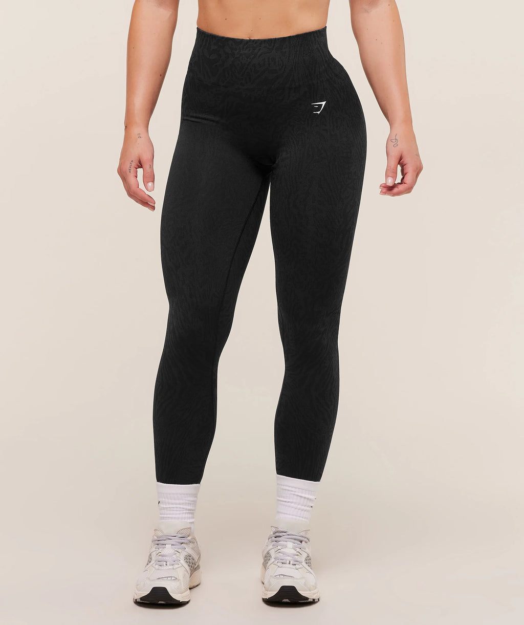 Adapt Animal Seamless Leggings - Black
