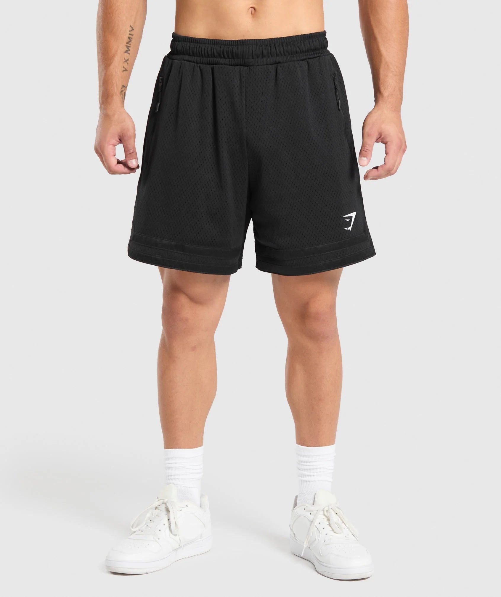 Campus Mesh Shorts - Black