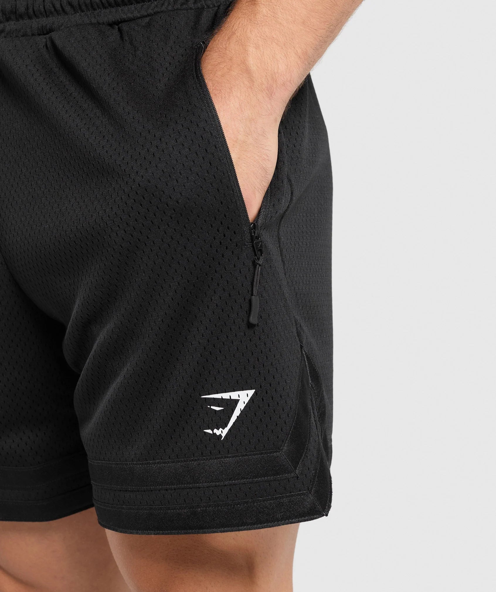 Campus Mesh Shorts - Black