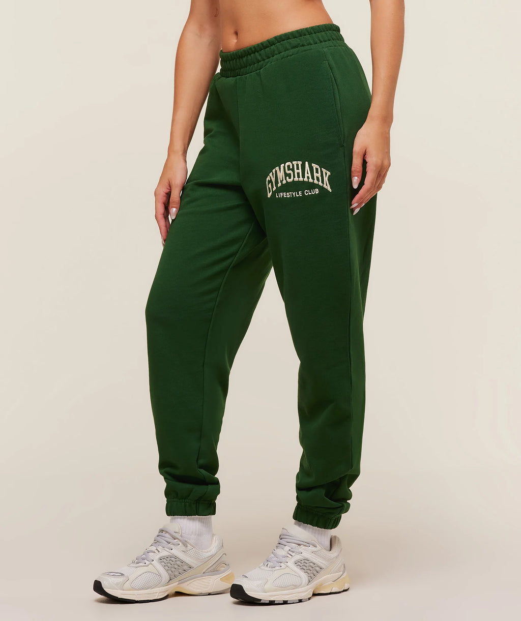 Collegiate Graphic Joggers - Athletic Green
