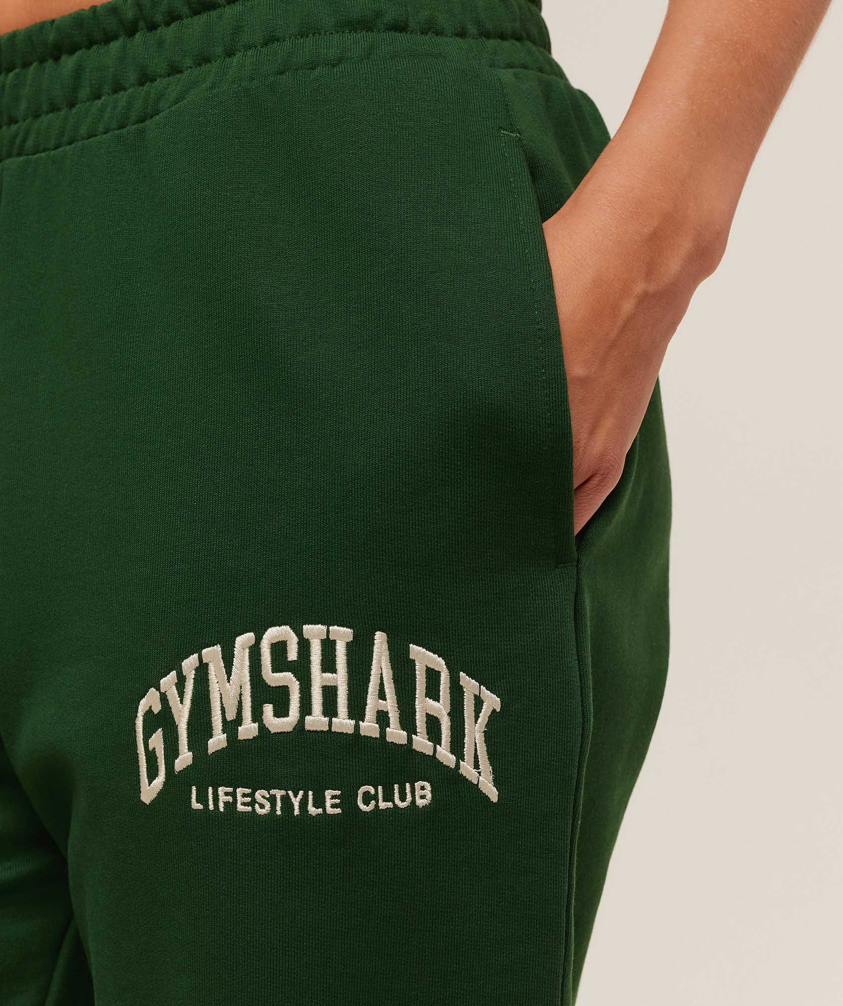 Collegiate Graphic Joggers - Athletic Green