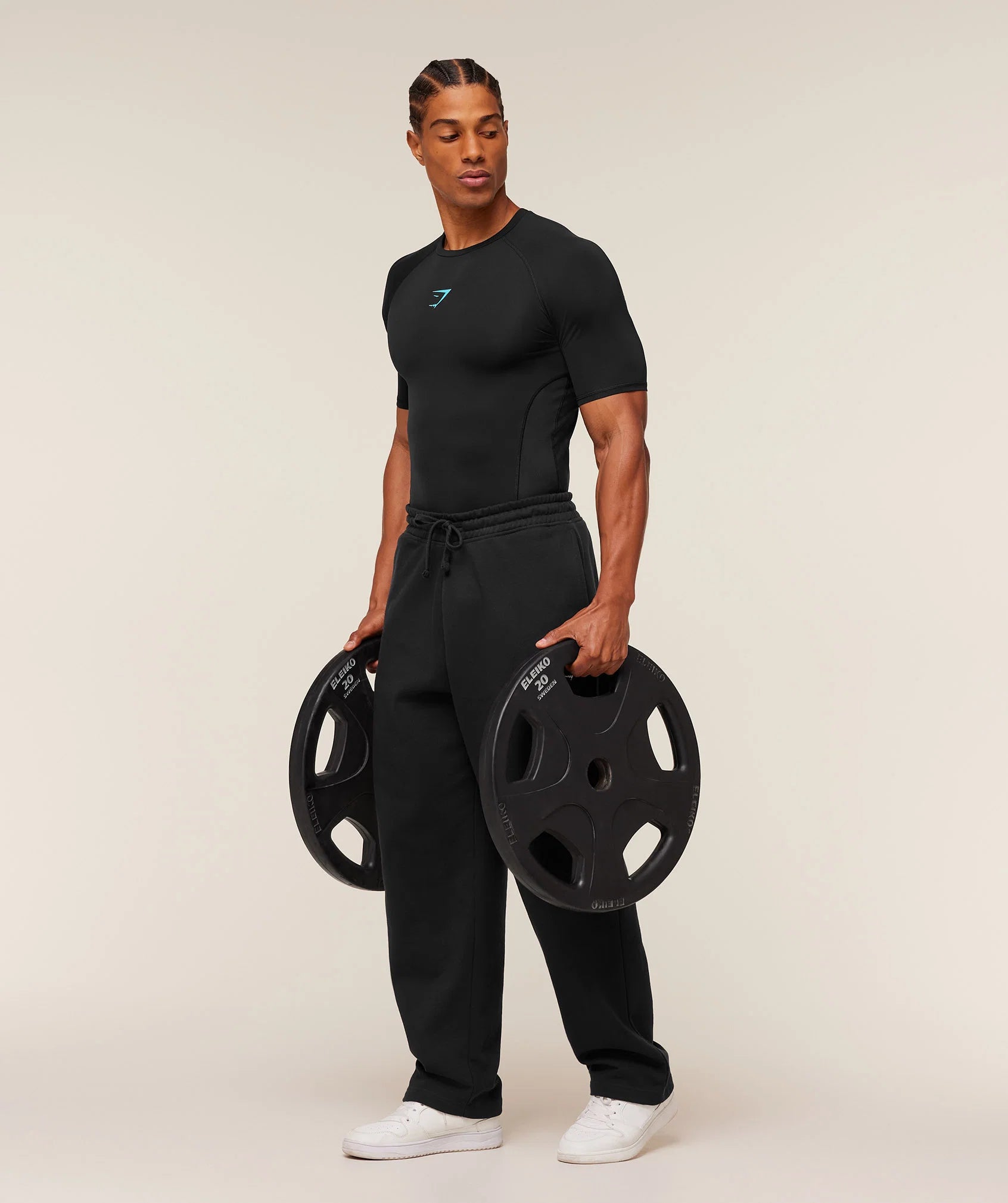 Element Baselayer T-Shirt - Black/Brand Blue