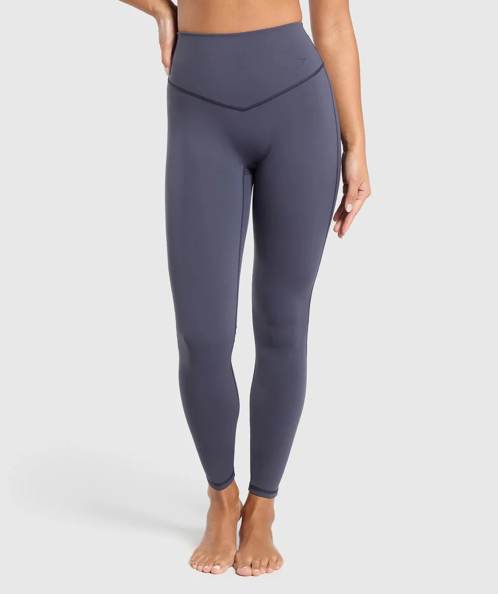 Elevate Leggings- Heavy Blue