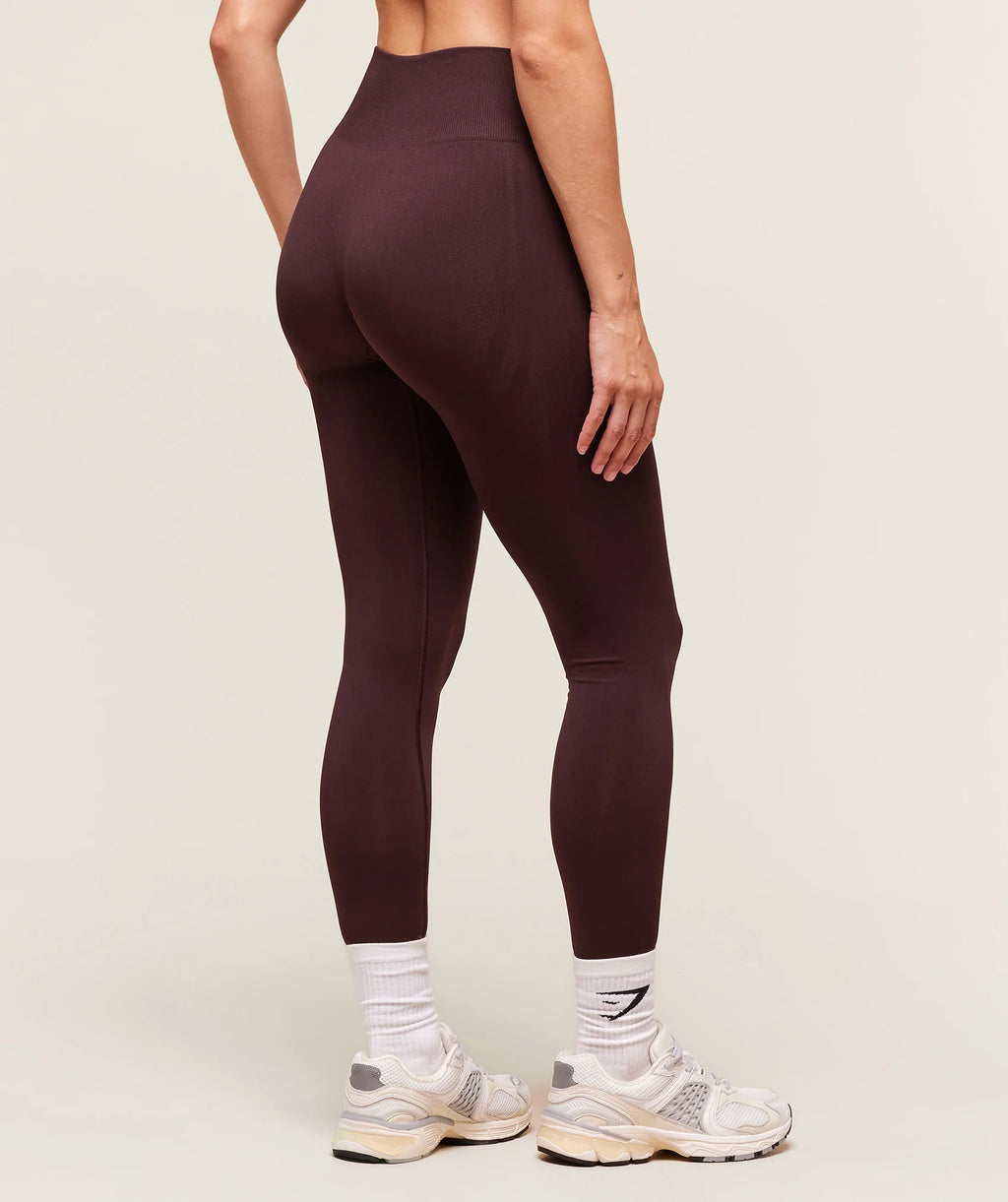 Everyday Seamless Leggings-Cherry Purple