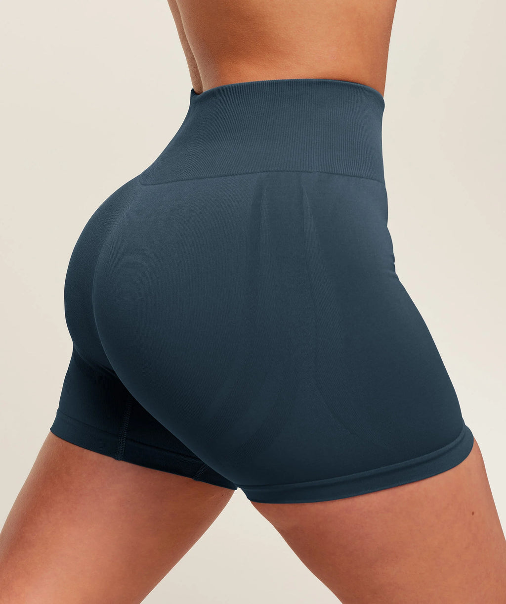 Lift Seamless Shorts - stealth blue