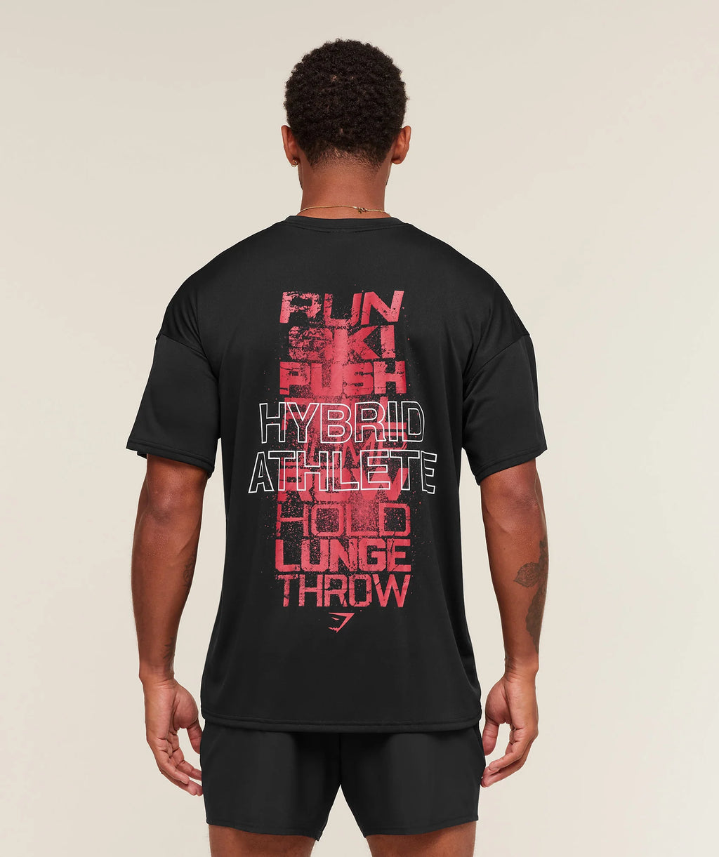 Hybrid Athlete T-Shirt - GS Black