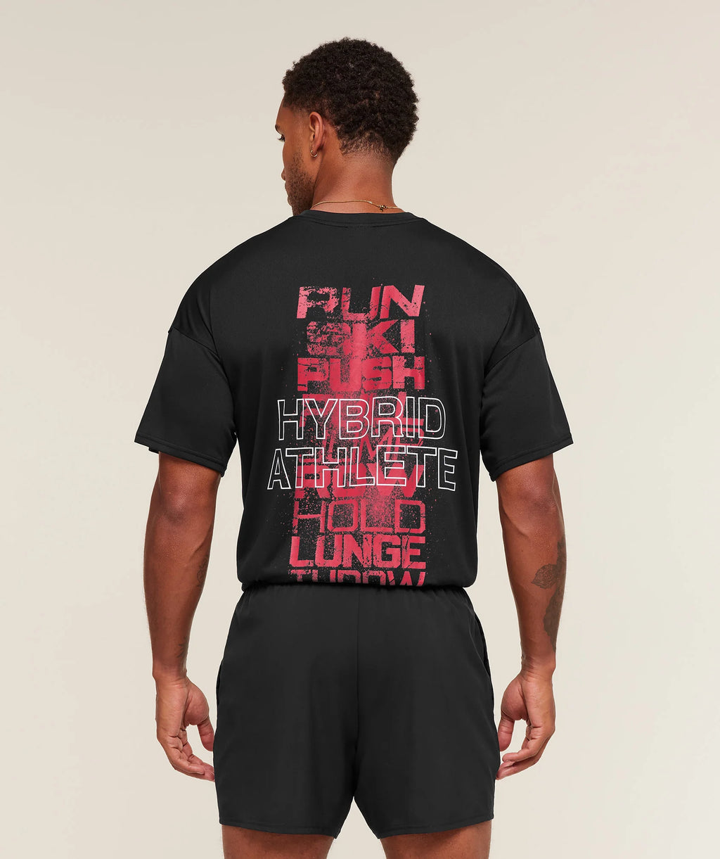 Hybrid Athlete T-Shirt - GS Black