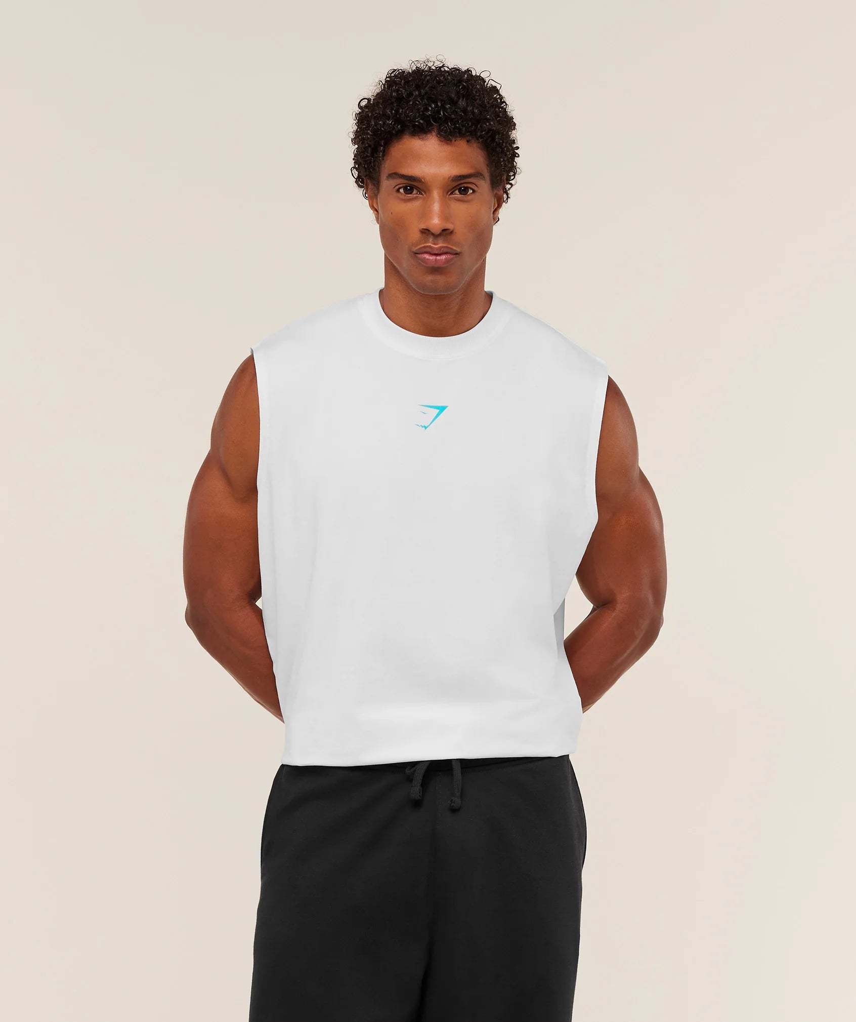 Power Cut Off Tank - Brand Blue