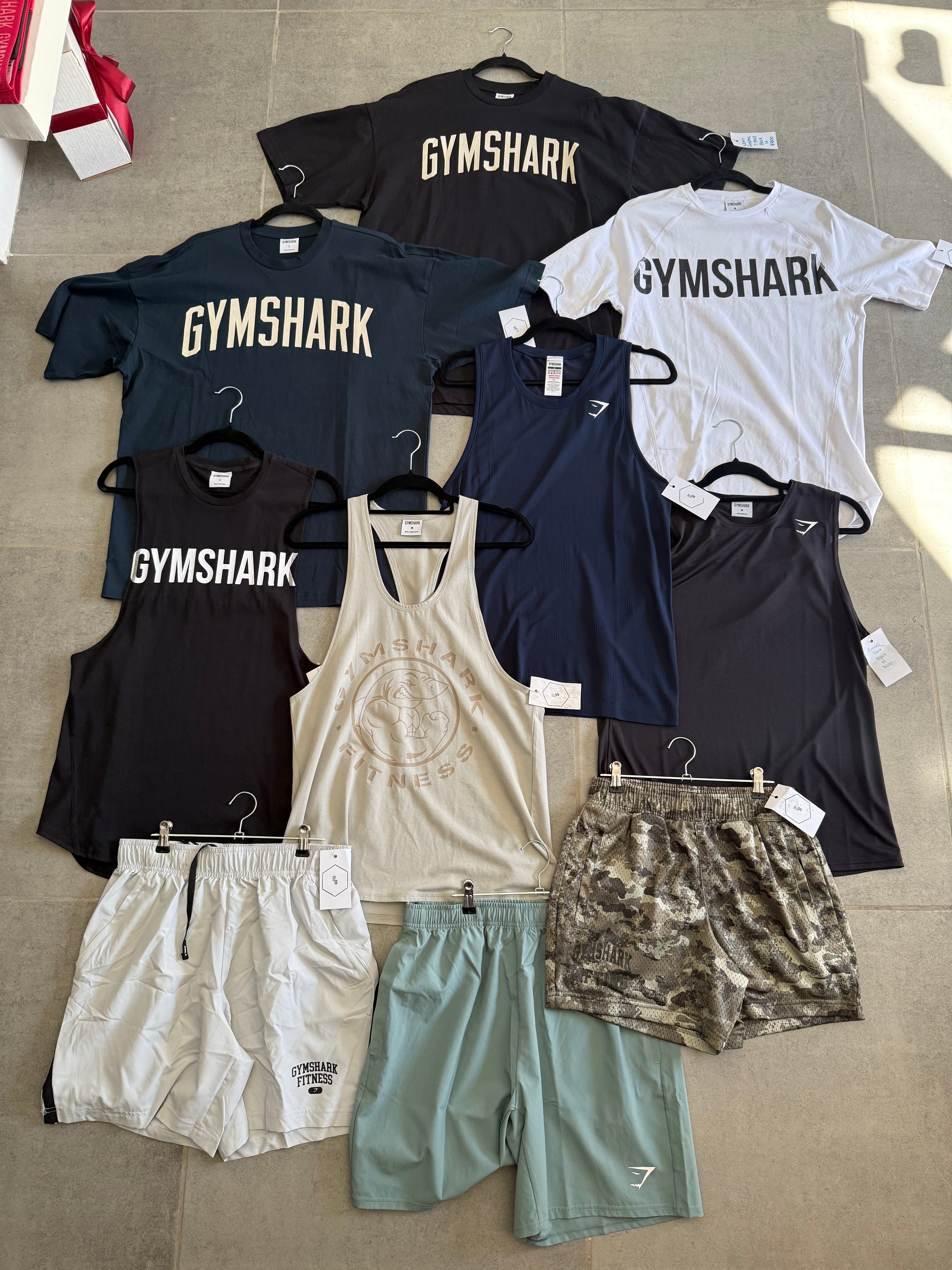 LOTE 10 PRENDAS GYMSHARK
