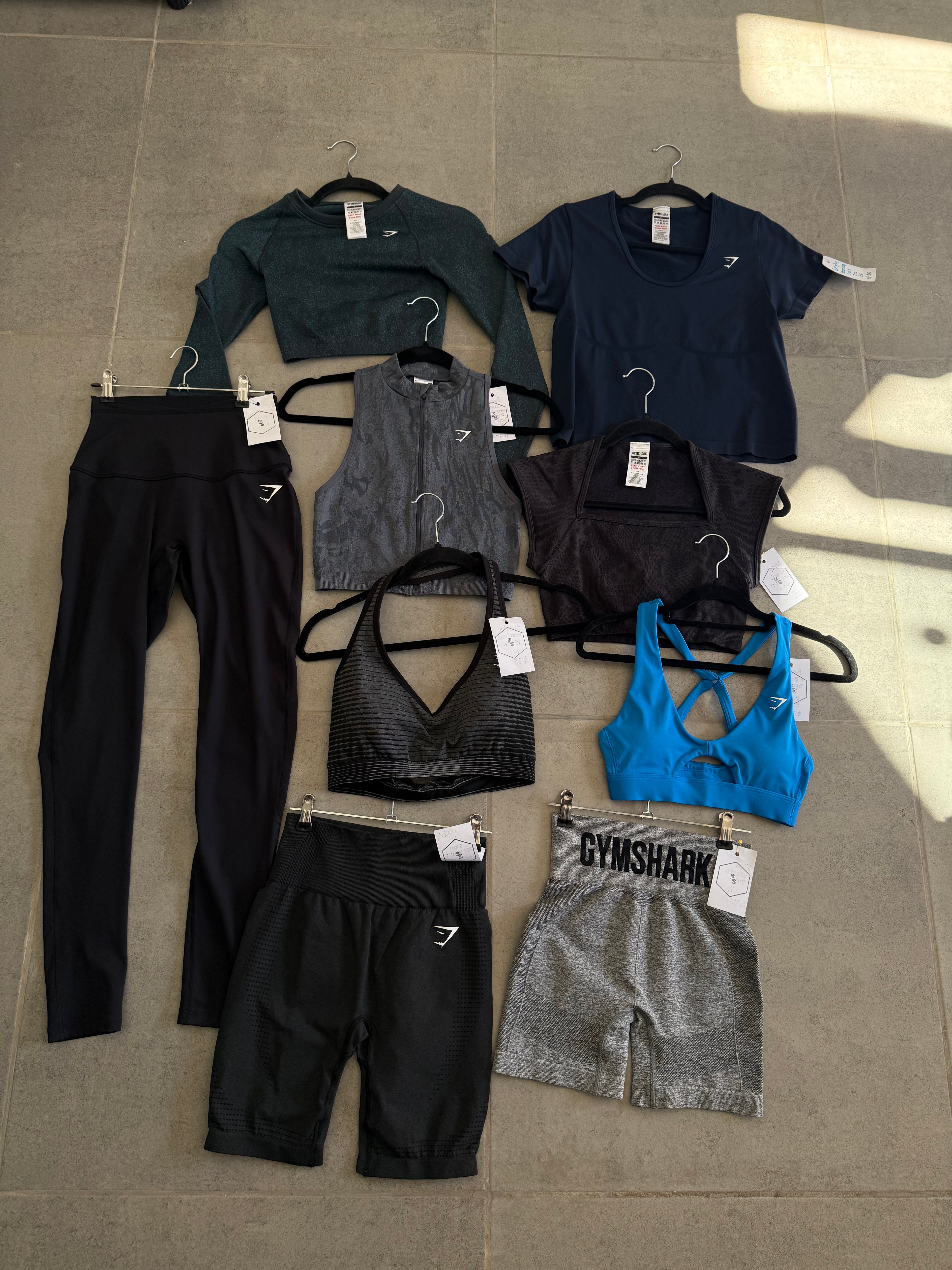LOTE 10 PRENDAS GYMSHARK