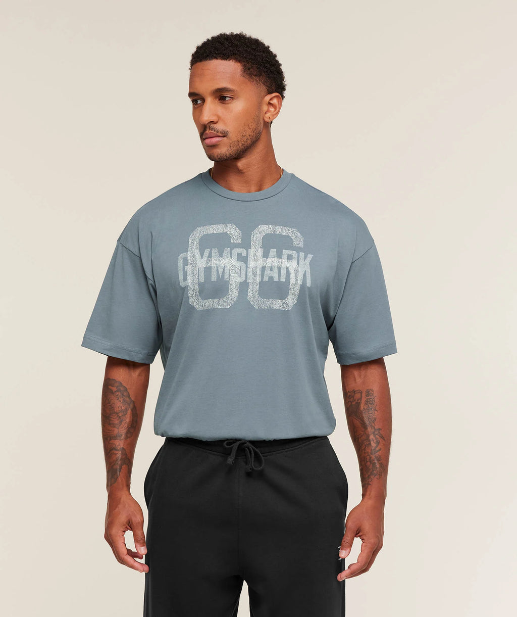 GS66 T-Shirt - Iron Blue