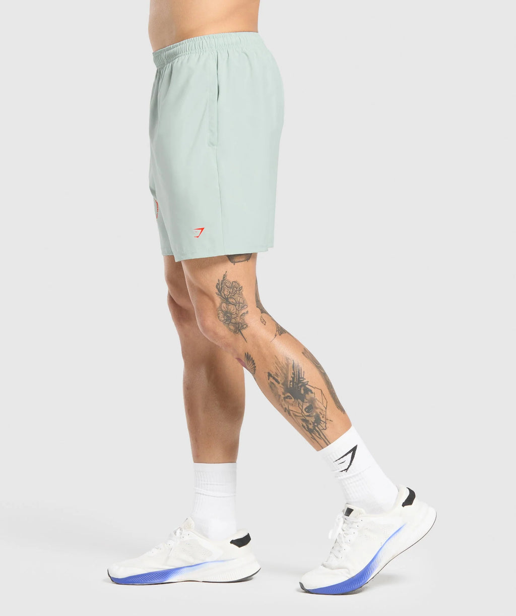 Keep Showing Up 7" Shorts