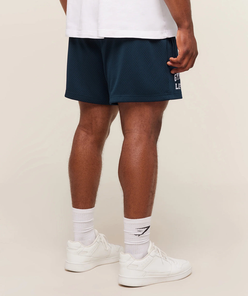 Lifting Mesh 5" Shorts - Navy