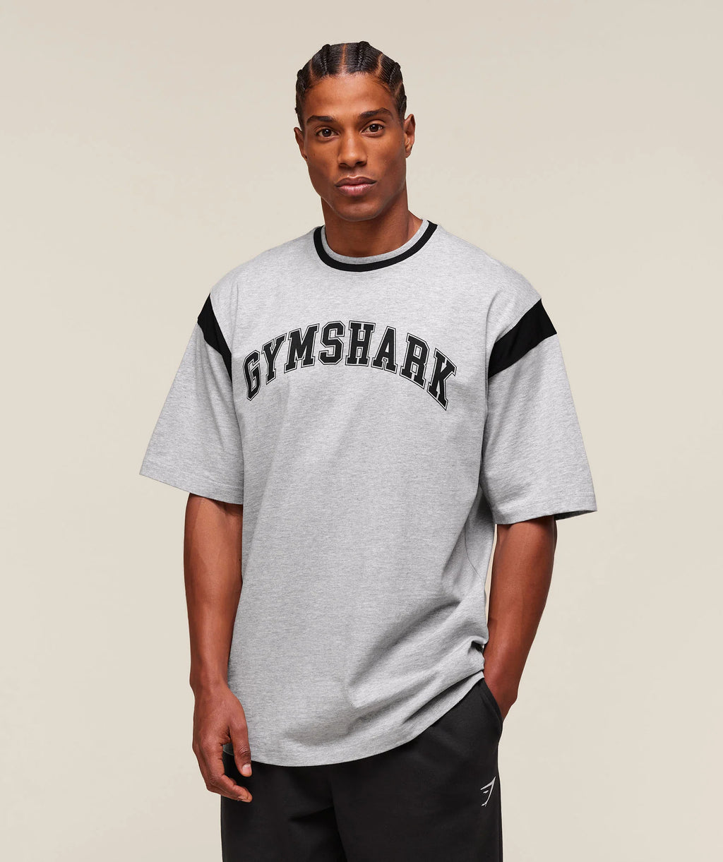 GSLC Oversized T-Shirt - Light Grey