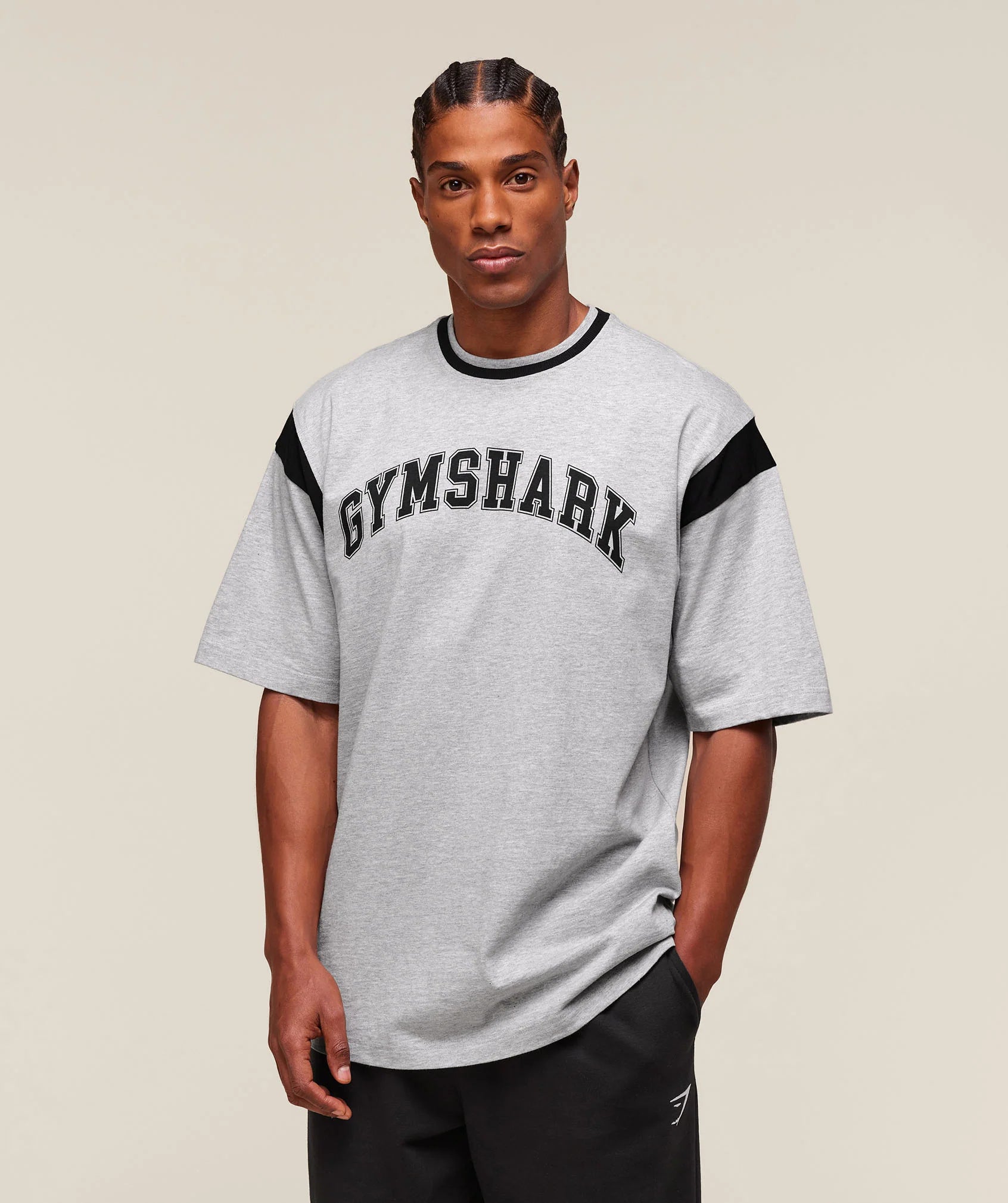 GSLC Oversized T-Shirt - Light Grey
