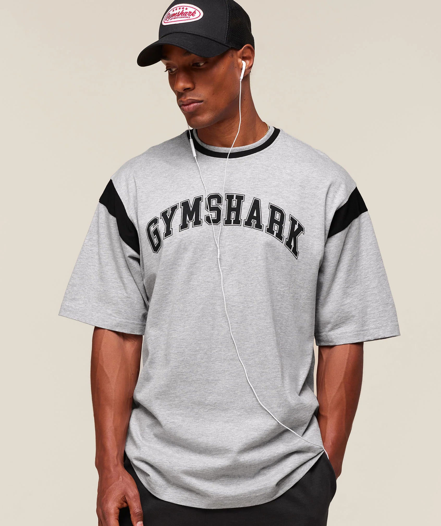 GSLC Oversized T-Shirt - Light Grey