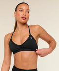 Minimal Sports Bra - Black