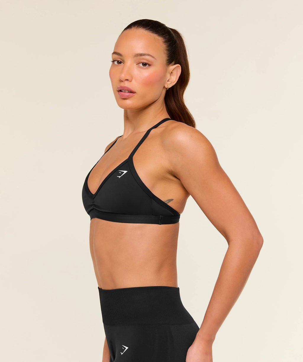 Minimal Sports Bra - Black