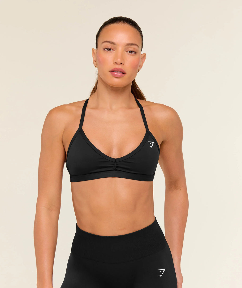 Minimal Sports Bra - Black