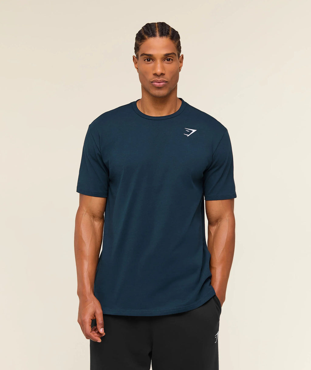 Crest T-Shirt - Navy