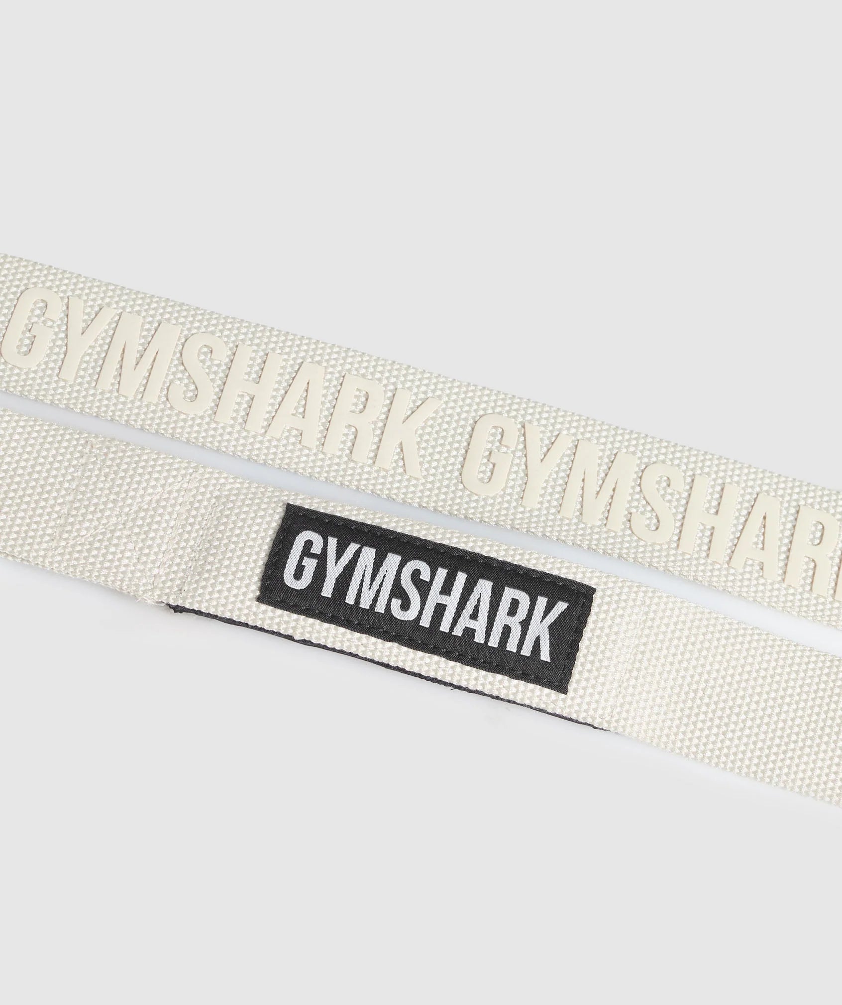 Silicone Lifting Straps-Oat White