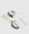 Silicone Lifting Straps-Oat White