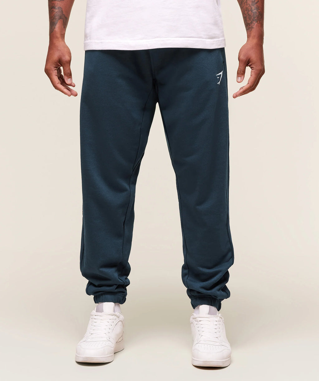 Oversized Joggers-Navy