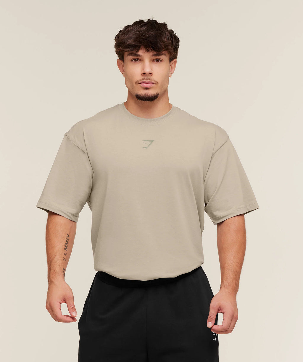 Power T-Shirt - Mushroom Grey