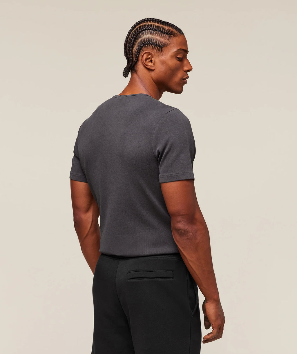Premium Washed Ribbed T-Shirt