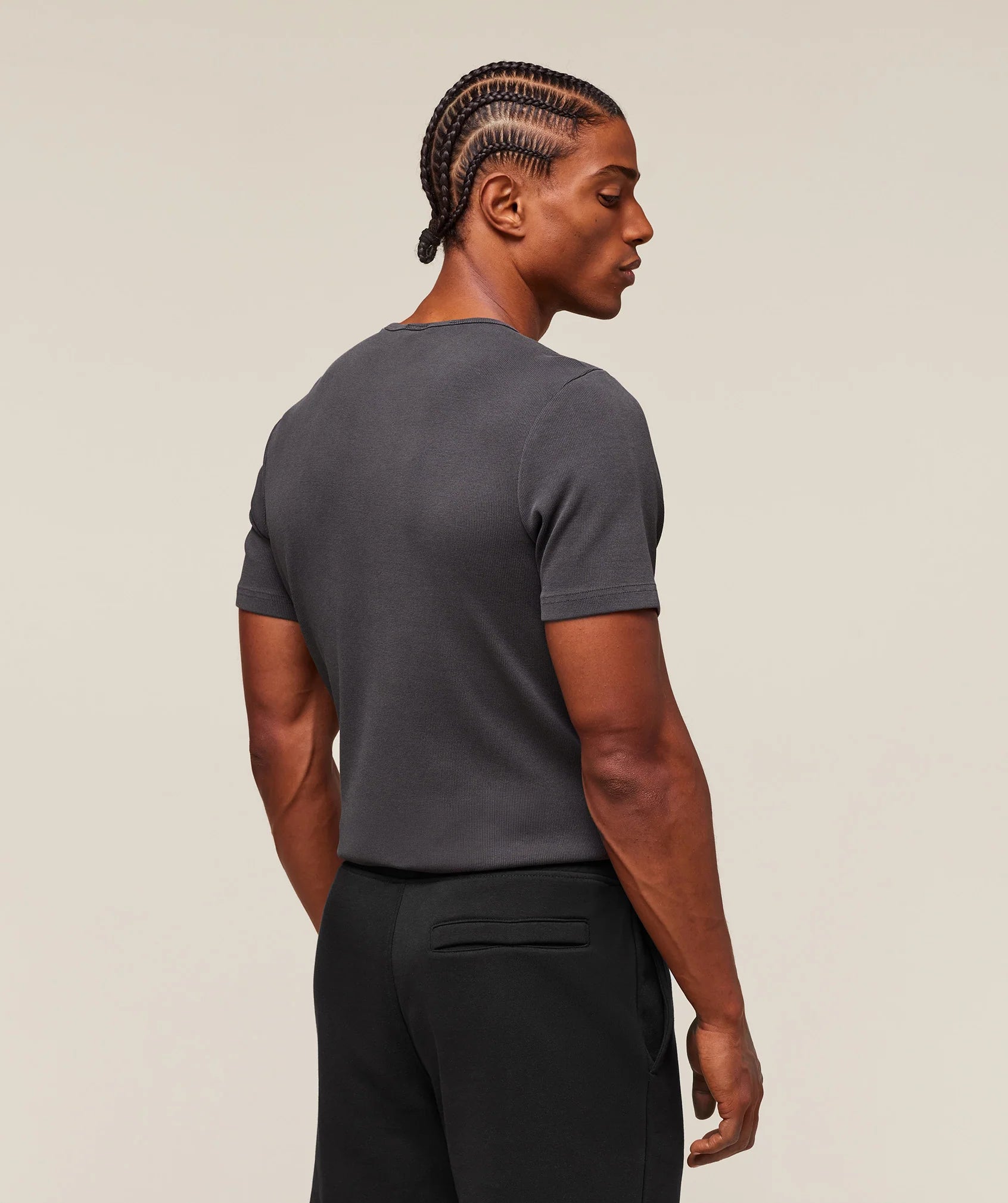 Premium Washed Ribbed T-Shirt