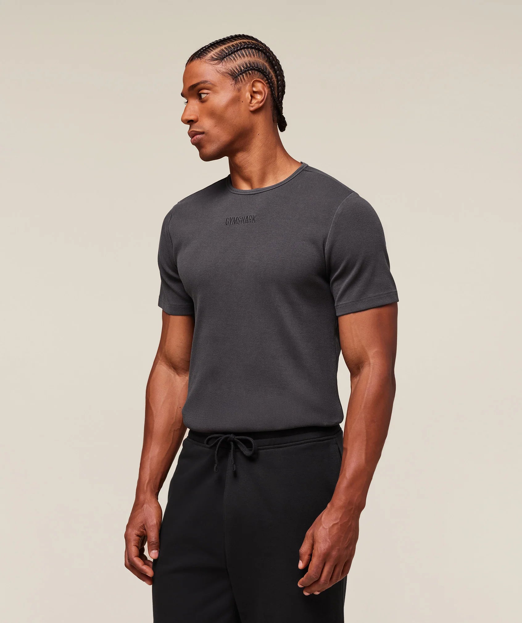 Premium Washed Ribbed T-Shirt