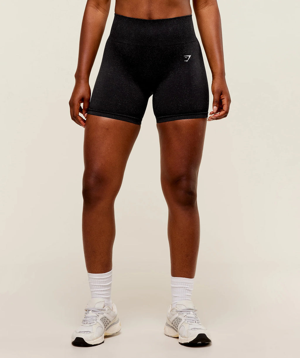 Adapt Fleck Seamless Shorts - Black