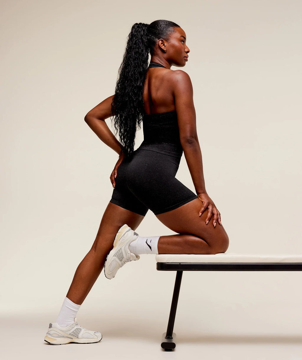 Adapt Fleck Seamless Shorts - Black