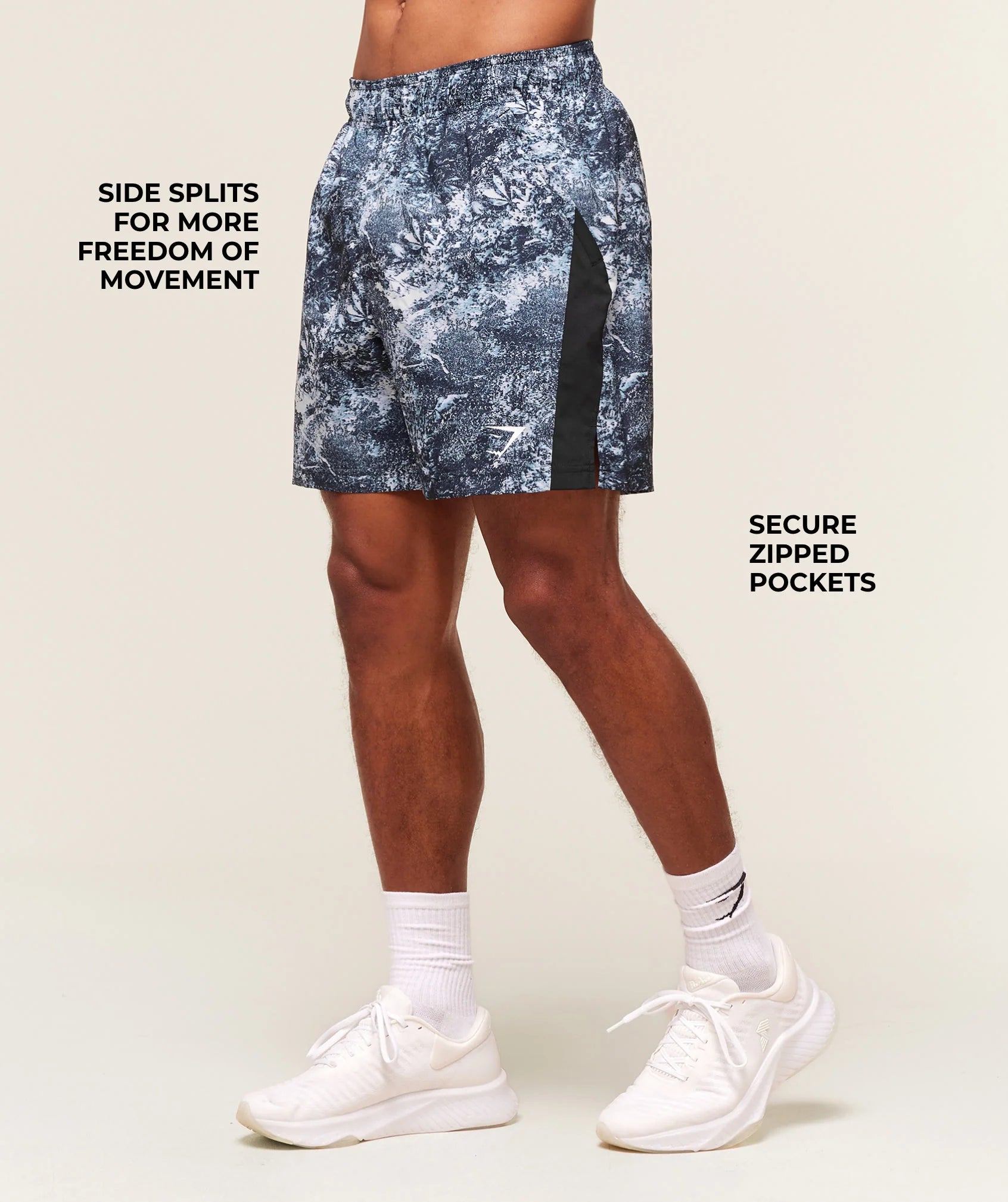Sport 7" Shorts - Smoke Blue/Black