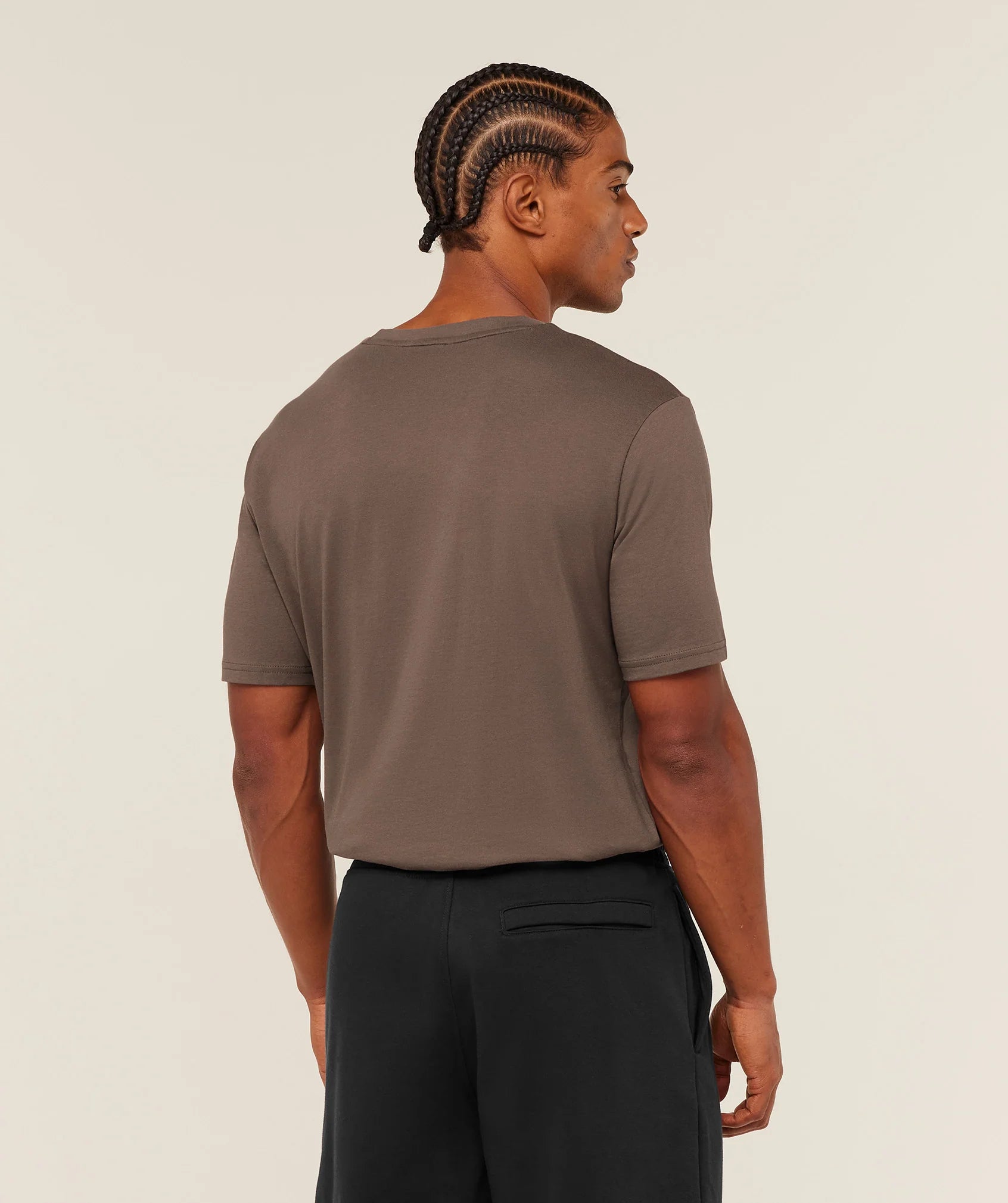 Crest T-Shirt - Soft Brown