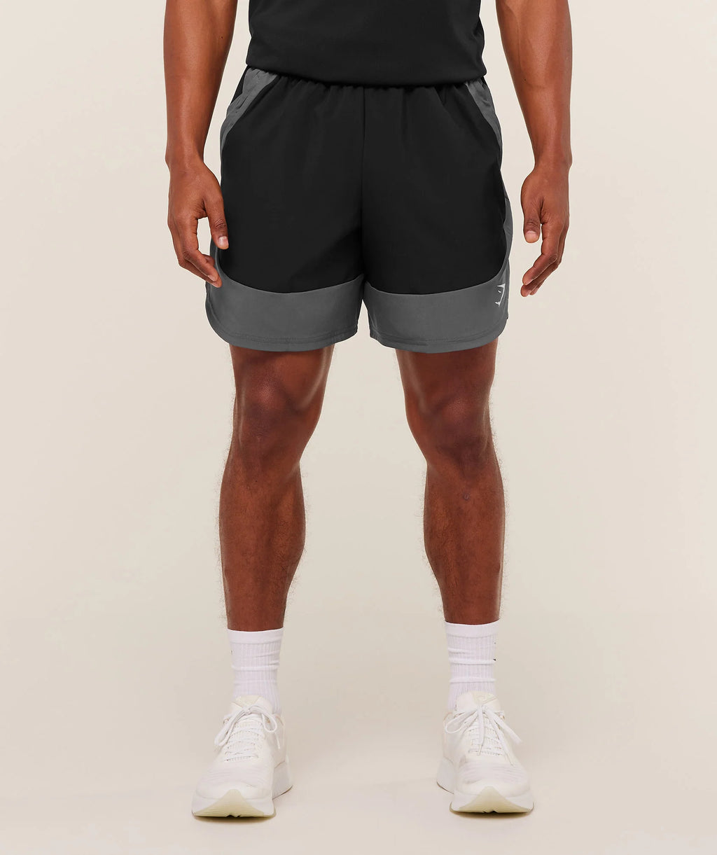 Sport 25 Block 7" Shorts - Black/Dark Grey