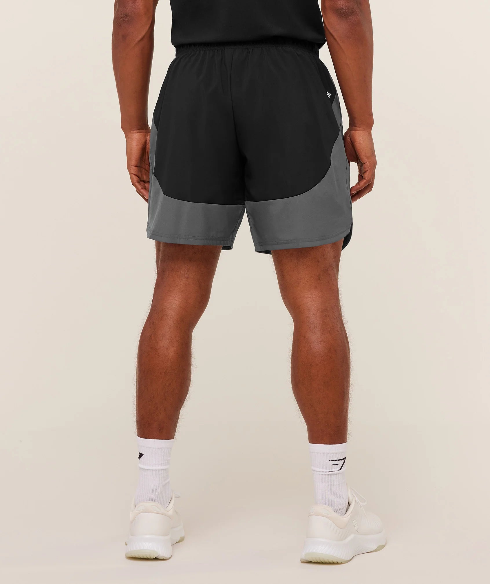 Sport 25 Block 7" Shorts - Black/Dark Grey