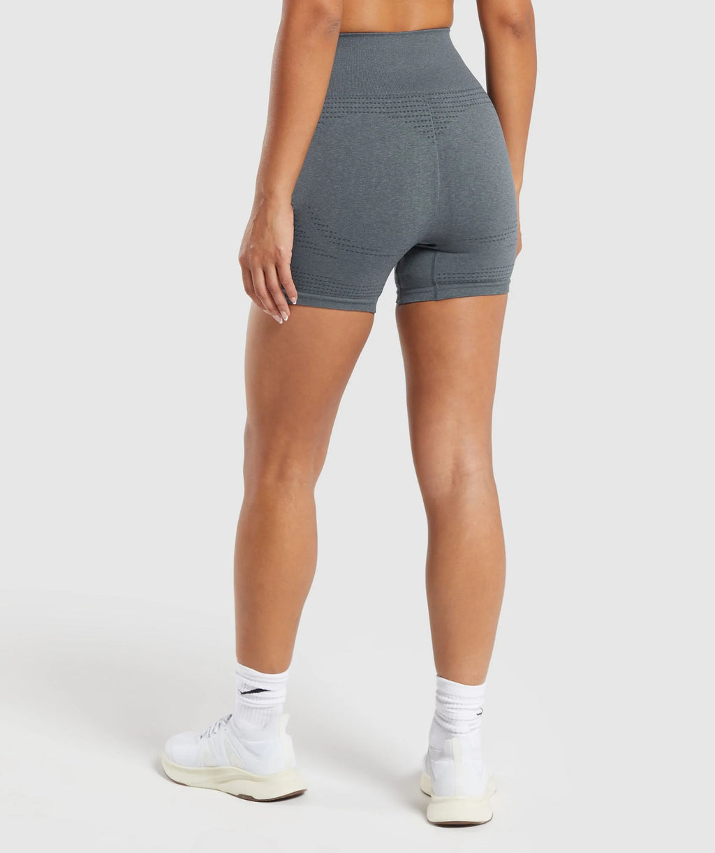 Vital Shorts-Strong Grey Marl